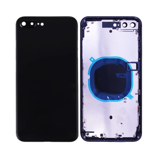 Back Cover+Frame Apple iPhone 8 Plus Black Back Cover+Frame Apple iPhone 8 Plus Black